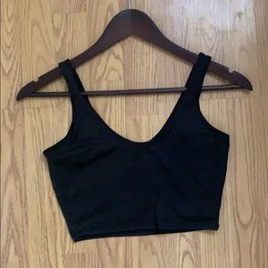 Teeki Black Crop Top
